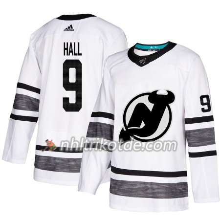 New Jersey Devils Trikot Taylor Hall 9 2019 All-Star Adidas Weiß Authentic - Herren
